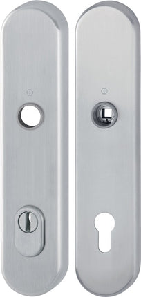 HOPPE Paire de plaques longues E3332ZA/3310 mat F69 ( 3000209804 )