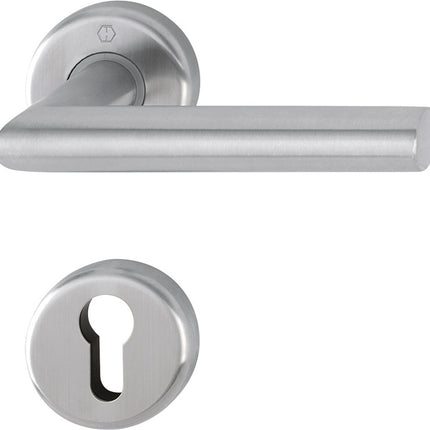 HOPPE Garniture à rosette Utrecht E1444Z/17KV/17KVS Acier inoxydable F69 ( 3000220004 )