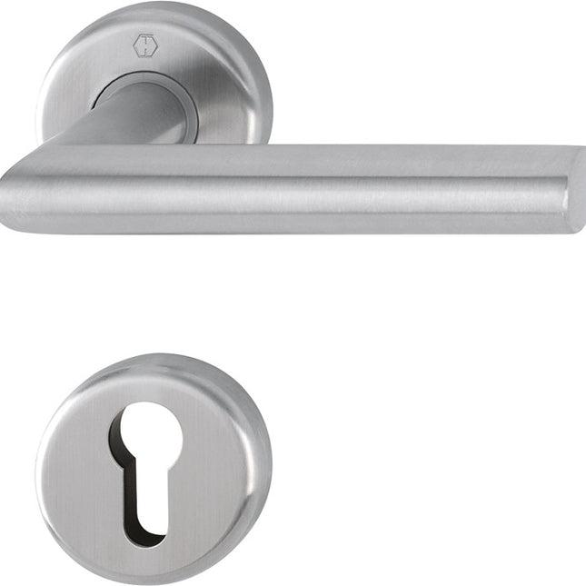 HOPPE Garniture à rosette Utrecht E1444Z/17KV/17KVS Acier inoxydable F69 ( 3000220004 )