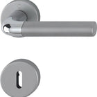 HOPPE Garniture à rosette Brême 1505/42KV/42KVS aluminium F49/F9-2 ( 3000220010 )