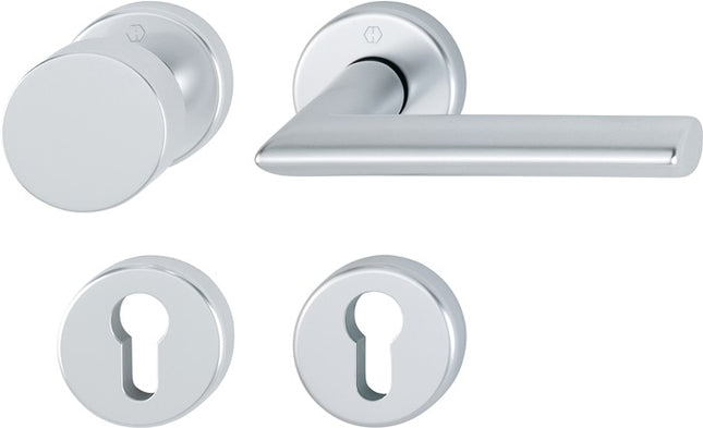 HOPPE Garniture à rosette Stockholm 58/42KV/42KVS/1140 aluminium F1 ( 3000252246 )