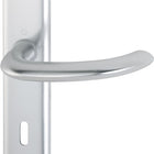 HOPPE Garniture à plaque longue Marseille 1138/273P aluminium F1 ( 3000252596 )