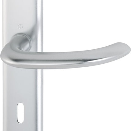 HOPPE Garniture à plaque longue Marseille 1138/273P aluminium F1 ( 3000252596 )