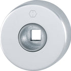 HOPPE Paire de rosaces de poignée 42KV aluminium F1 ( 3000252574 )
