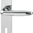 HOPPE Garniture à plaque longue Verona M151/302 laiton F49-R ( 3000252662 )