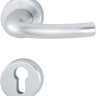 HOPPE Garniture à rosette Tôkyô 1710 / 42KV / 42KVS aluminium F1 ( 3000252592 )