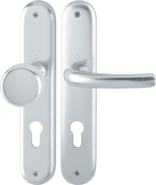 HOPPE Garniture à plaque longue Tôkyô 53/273P/1710 aluminium F1 ( 3000252606 )