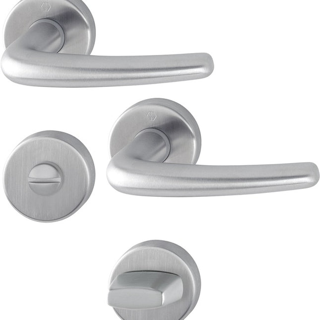 HOPPE Garniture à rosette Denver E1310Z/42KV/42KVS Acier inoxydable F69 ( 3000252655 )