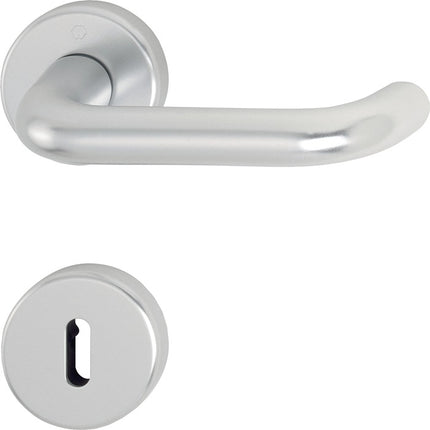 HOPPE Garniture à rosette Paris 138L/42KV/42KVS aluminium F1 ( 3000203808 )