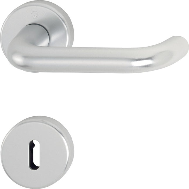 HOPPE Garniture à rosette Paris 138L/42KV/42KVS aluminium F1 ( 3000203808 )