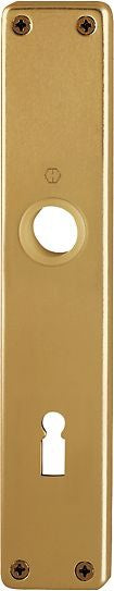 HOPPE Paire de plaques longues 202SP F4 / couleur bronze F4 ( 3000252126 )