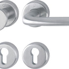 HOPPE Garniture à rosette Cardiff E48/17KV/17KVS/1850Z Acier inoxydable F69 ( 3000252139 )