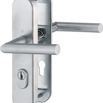 HOPPE Garniture coupe-feu Amsterdam FS-E1400F/3332ZA/33310 Acier inoxydable F69 D/D ( 3000220045 )