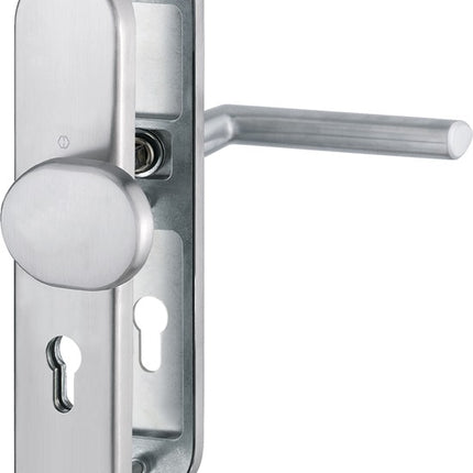 HOPPE Garniture coupe-feu Amsterdam FS-E86G/3331/3310/1400F acier inoxydable F69 D/K ( 3000220044 )