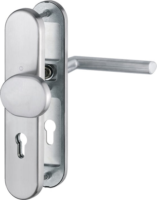 HOPPE Garniture coupe-feu Amsterdam FS-E86G/3331/3310/1400F acier inoxydable F69 D/K ( 3000220044 )