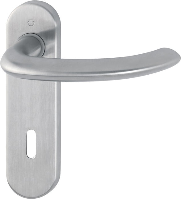 HOPPE Kurzschildgarnitur Marseille E1138Z 353K Edelstahl F69 3000252289  1 - toolbrothers