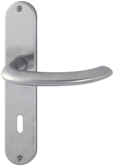 HOPPE Garniture à plaque longue Marseille E1138Z/302 Acier inoxydable F69 ( 3000252285 )