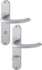 HOPPE Garniture à plaque longue Marseille E1138Z/302 Acier inoxydable F69 ( 3000252287 )