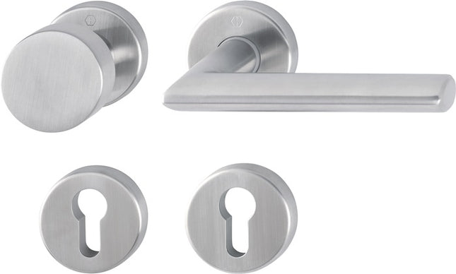 HOPPE Garniture à rosette Stockholm E58/42KV/42KVS/1140Z Acier inoxydable F69 ( 3000252354 )