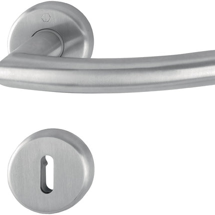 HOPPE Garniture à rosette Narvik E1430ZP/17KV/17KVS Acier inoxydable F69 ( 3000252275 )