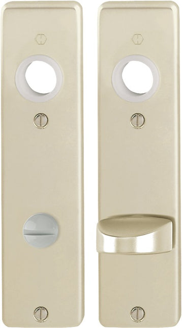 HOPPE Paire de plaques courtes 202KP aluminium F2 ( 3000252026 )