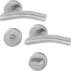 HOPPE Garniture à rosette Anvers E1402Z/42KV/42KVS Acier inoxydable F69 ( 3000252907 )