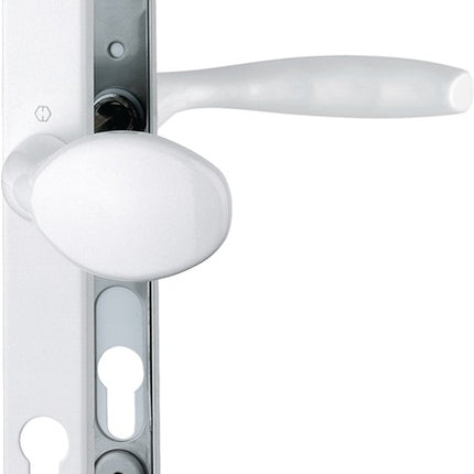 HOPPE Garniture de porte profilée New York 76G/3346/1810 aluminium F9016 ( 3000203627 )