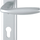 HOPPE Garniture à plaque courte New York 1810/273KP aluminium F1 ( 3000203555 )