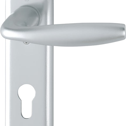 HOPPE Garniture à plaque courte New York 1810/273KP aluminium F1 ( 3000203555 )