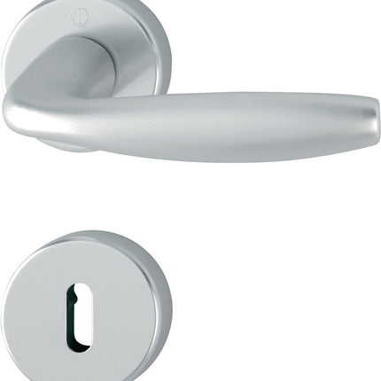 HOPPE Garniture à rosette New York 1810/42KV/42KVS aluminium F1 ( 3000203558 )