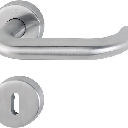 HOPPE Garniture à rosette Paris E58/42H/42HKVS/138 Acier inoxydable F69 ( 3000203103 )