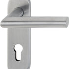 HOPPE Garniture d'entrée courte Amsterdam E1400/353KH acier inoxydable F69 ( 3000203119 )