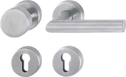 HOPPE Garniture coupe-feu Amsterdam FS-E58/42H/42HS/1400 Acier inoxydable F69 D/K ( 3000203123 )