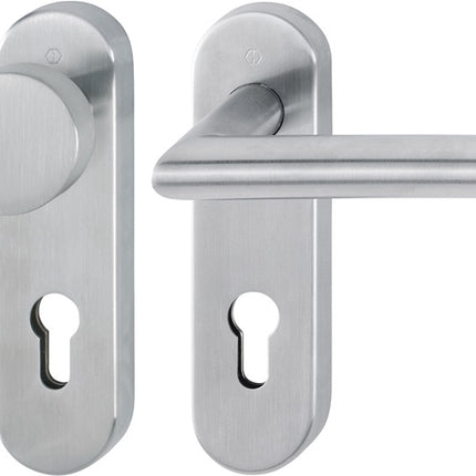 HOPPE Garniture coupe-feu Amsterdam FS-E58/353KH/1400 Acier inoxydable F69 D/K ( 3000203125 )