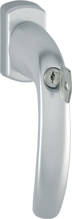 Poignée de fenêtre HOPPE New York 0810S/U10 aluminium F1 / teinte naturelle ( 3000203669 )