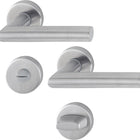 HOPPE Garniture à rosette Amsterdam E1400Z/42KV/42KVS Acier inoxydable F69 ( 3000203002 )