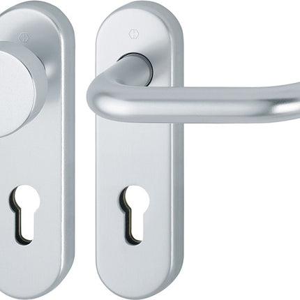 HOPPE Garniture coupe-feu Paris FS-58/353KH/138 aluminium F1 D/K ( 3000251138 )