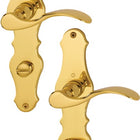 HOPPE Garniture à plaque longue Weimar M112SLN/2007 laiton F71 ( 3000253092 )