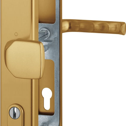 HOPPE Garniture de protection London 61G/2222ZA/2210/113 aluminium F4 ( 3000209050 )