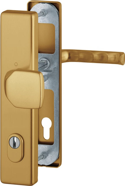 HOPPE Garniture de protection London 61G/2222ZA/2210/113 aluminium F4 ( 3000209050 )