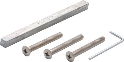 HOPPE kit de fixation D/D goupille rapide 2410/3410 garnitures de protection de béquilles 8 x 125 mm ( 3000209231 )