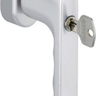 Poignée de fenêtre HOPPE Hambourg 0700S/UD9020 aluminium F1 / teinte naturelle ( 3000203983 )