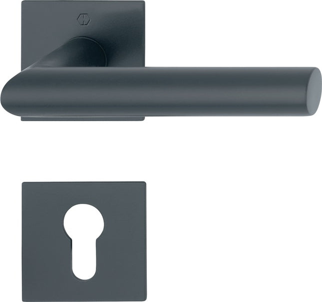 HOPPE Garniture à rosette Amsterdam E1400Z/848N/848NS Acier inoxydable F9714M ( 3000209765 )