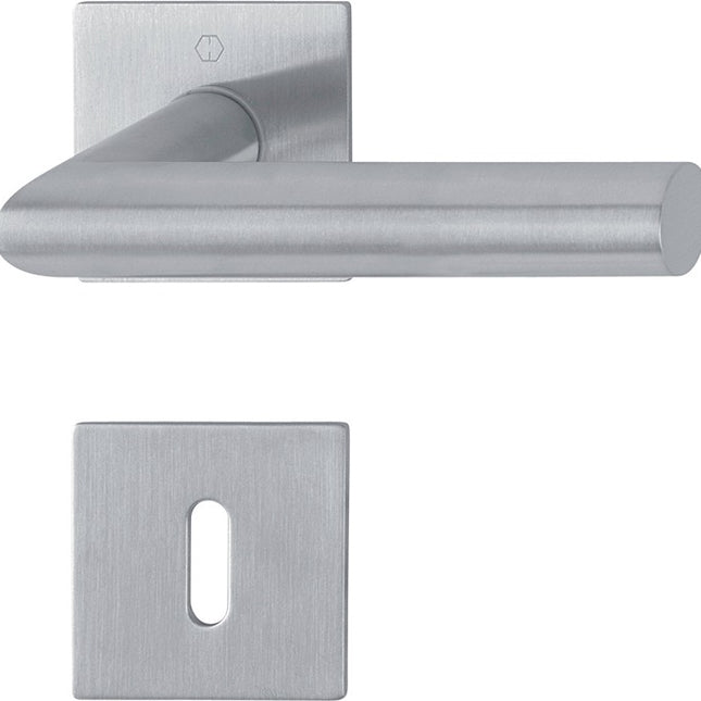 HOPPE Garniture à rosette Amsterdam E1400Z/848N/848NS Acier inoxydable F9714M ( 3000209764 )