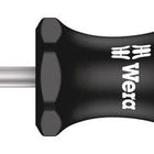 WERA Tournevis 355 PZ taille PZD 1 longueur des lames 80 mm ( 4000827671 )