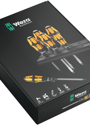 WERA Jeu de tournevis 932/918/6 6 pièces fente/PZD ( 4000827736 )