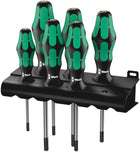 WERA Jeu de tournevis 367/6 TORX BO 6 pièces TORX® avec perçage ( 4000827755 )