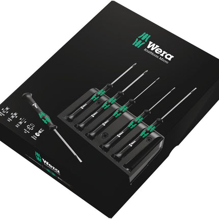 WERA Jeu tournevis de mécanique de précision 2035/6 A 6 pièces ( 4000829755 )