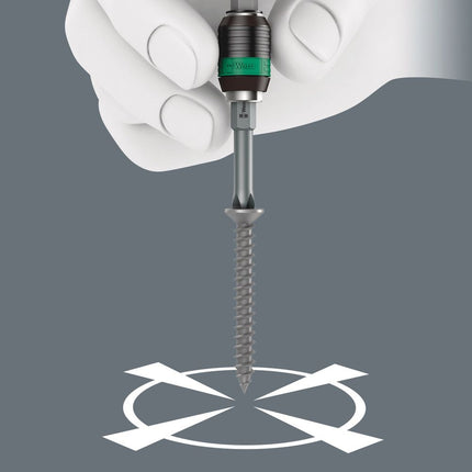 WERA Porte-embout 889/4/1 K Rapidaptor 1/4 po. F 6,3 1/4 po. C 6,3 + E 6,3 ( 4000829607 )