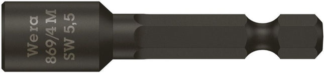 WERA Jeu de clés à douille 869/4M avec entraînement à 6 pans ( 4000821035 )